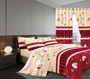  *7pc Woolen Curtain Duvet Sets Restocked*