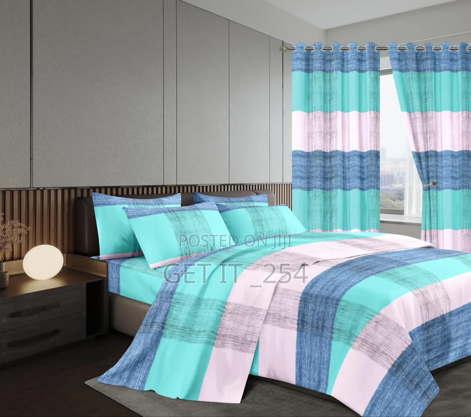  *7pc Woolen Curtain Duvet Sets Restocked*