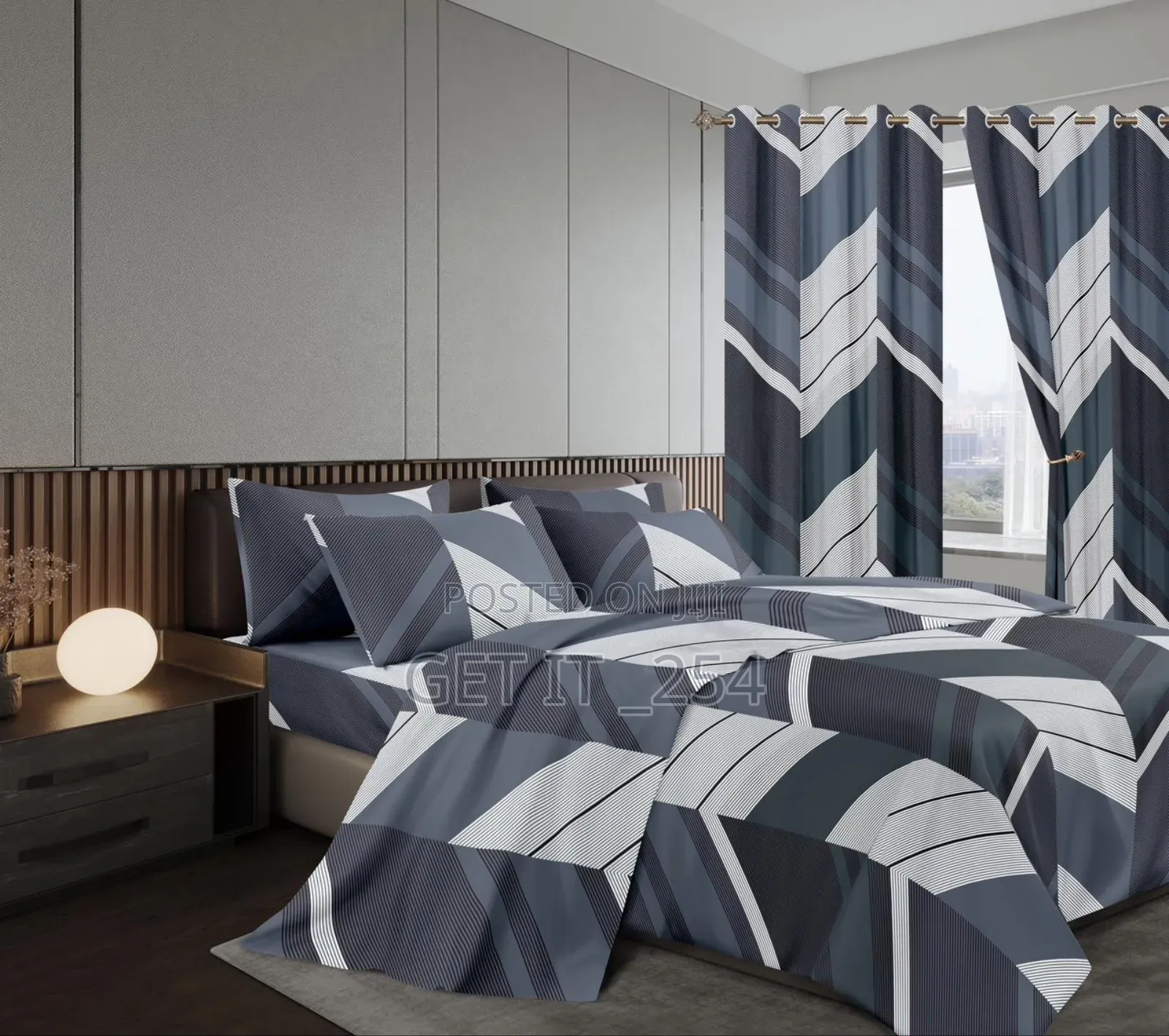 *7pc Woolen Curtain Duvet Sets Restocked*