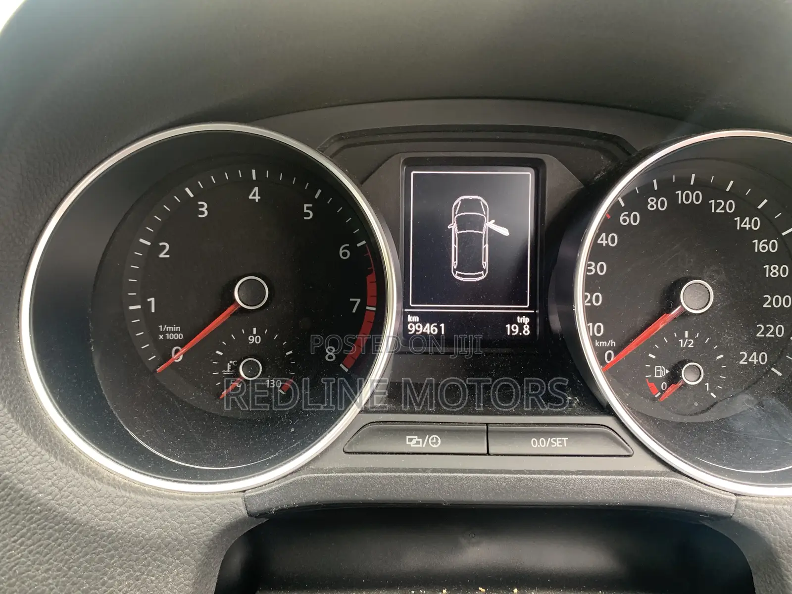 Volkswagen Polo 2017 Red