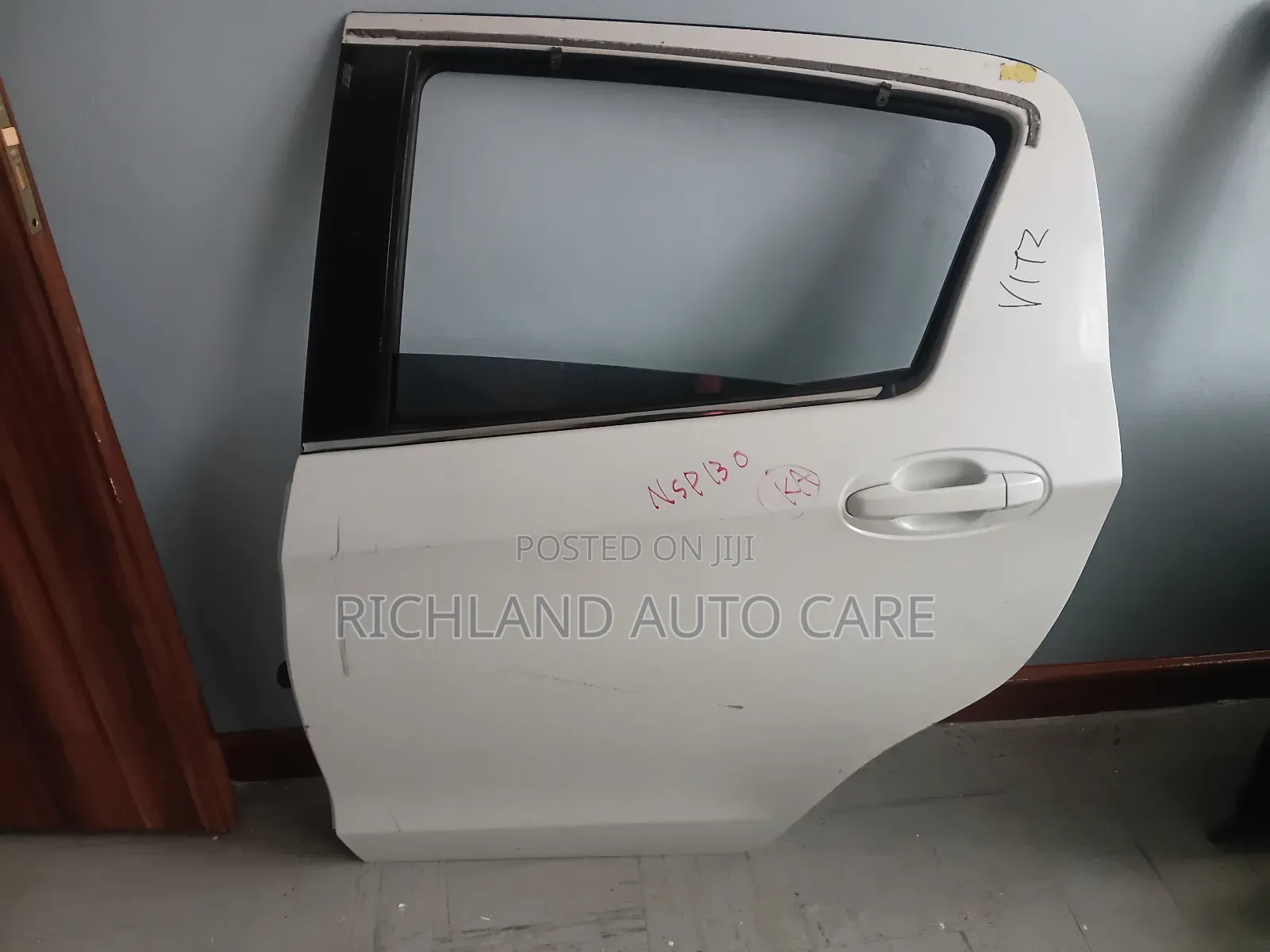 Door for Toyota Vitz NSP130 Rear Left