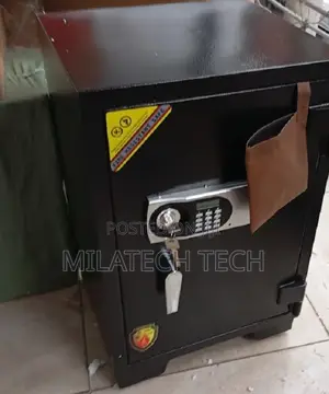 Fireproof Biometric Steel Safe Box 2 Keys