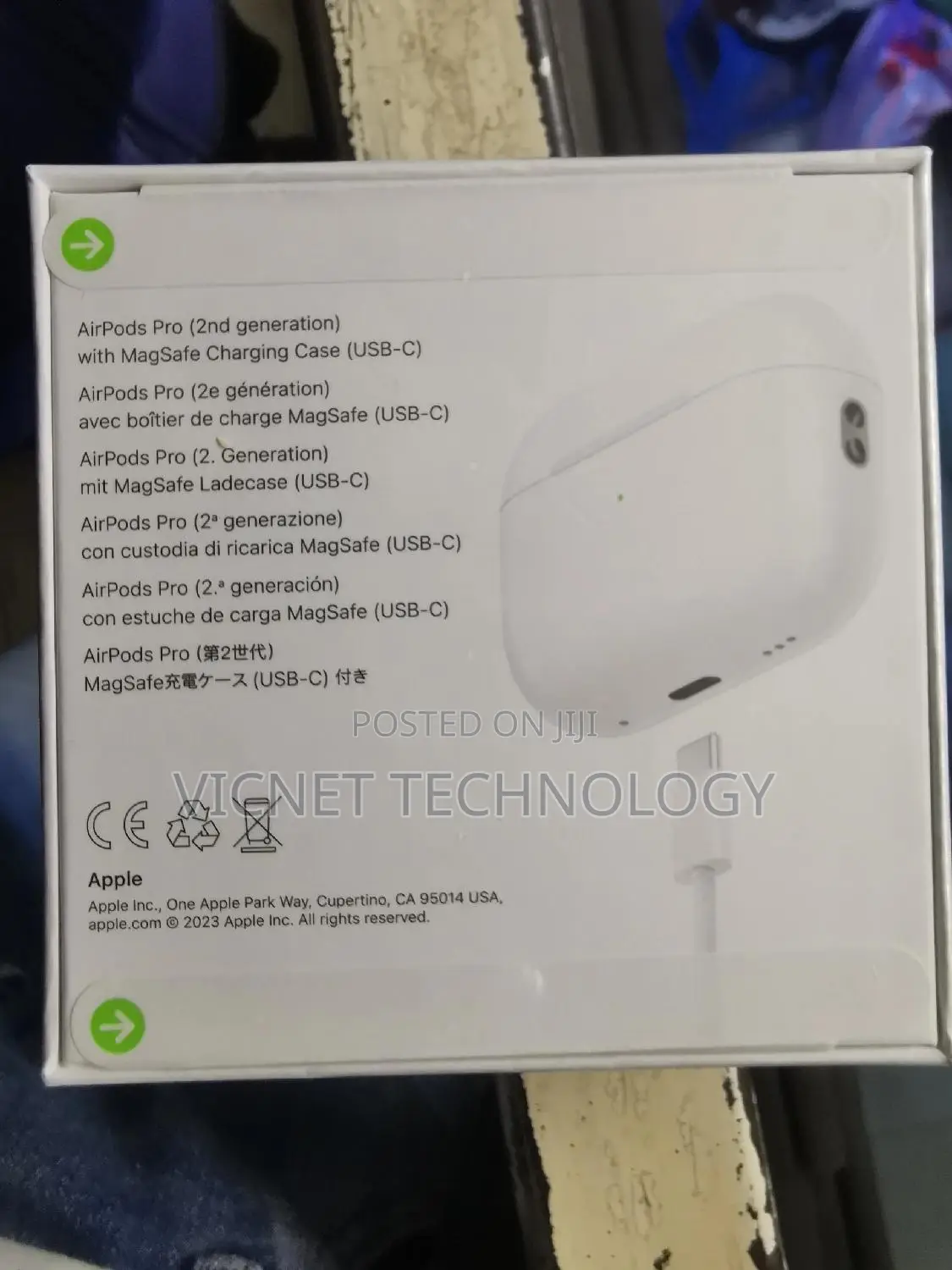 Airpods Pro 2 With Usb C Charging Case