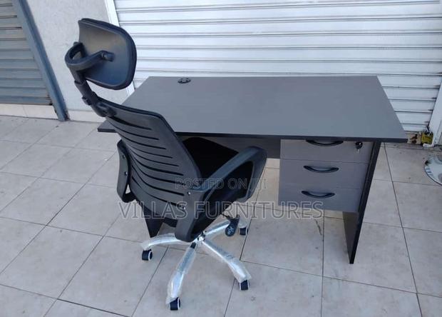 Office Desk and Office Chair