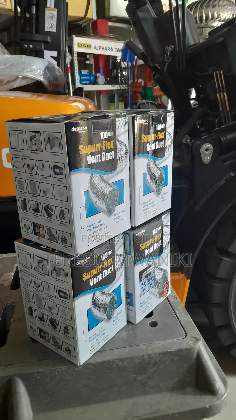 150mm 100mm Supurr- Flex Vent Duct