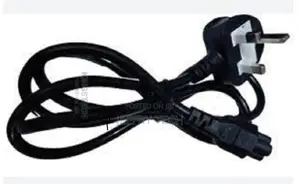 Power Cable Cord 3 Pin Laptop Adapter Charger, 1.5m White Fu