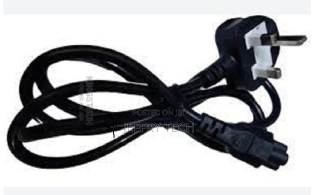 Power Cable Cord 3 Pin Laptop Adapter Charger, 1.5m White Fu