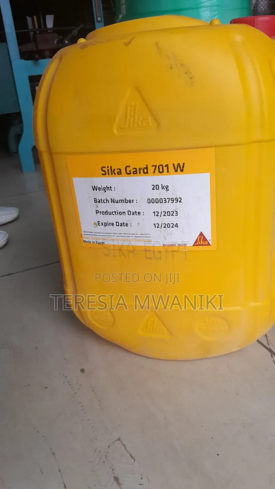20kg Sika Gard 701W