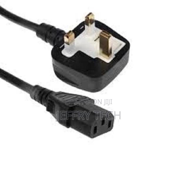 Desktop Power Charging Cable- White Fuse - main view
