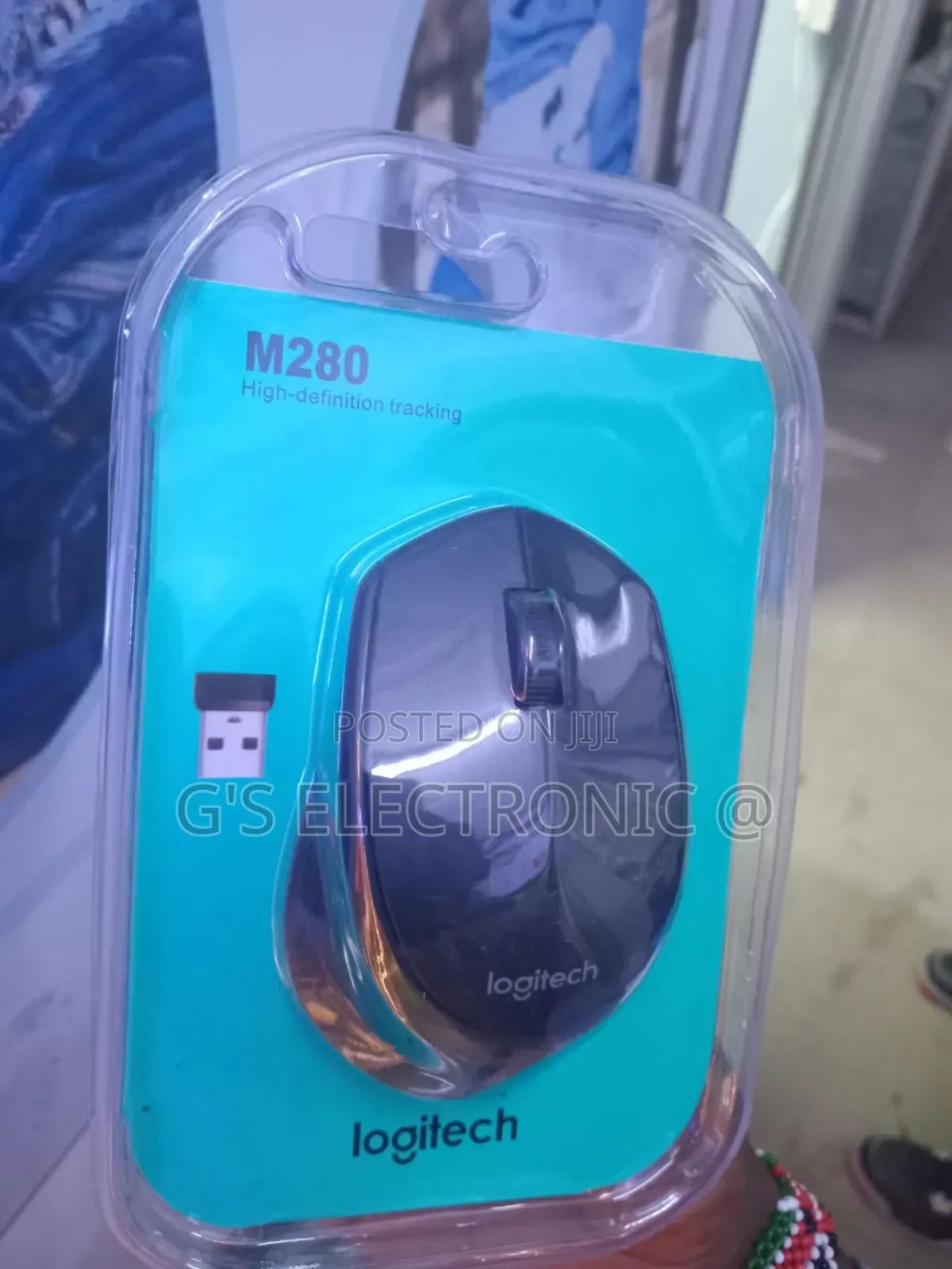 M280 Logitech Wireless Mouse :(High-Speed).
