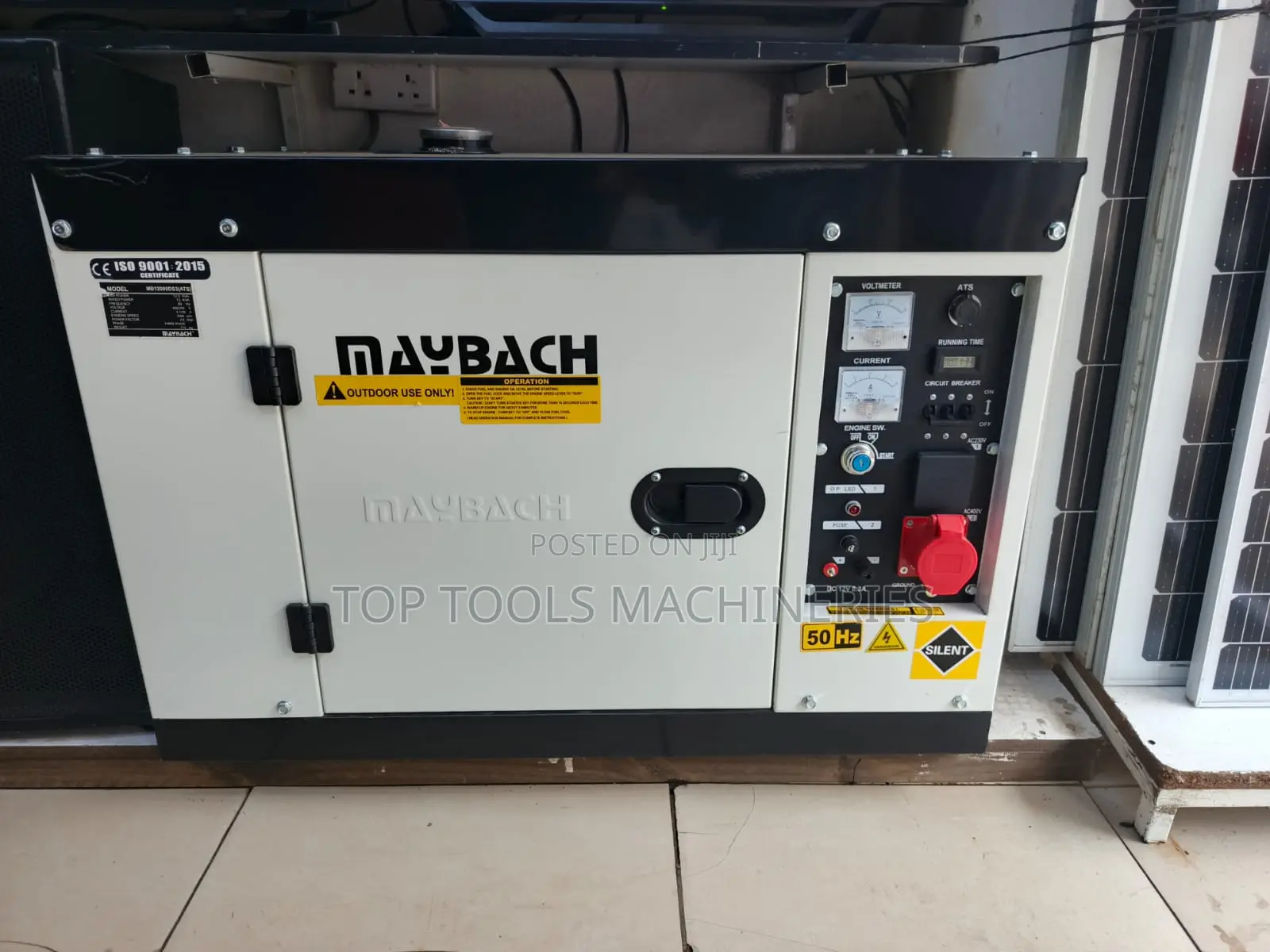 Maybach 12kva Three Phase Diesel Silent Generator at 210, 000