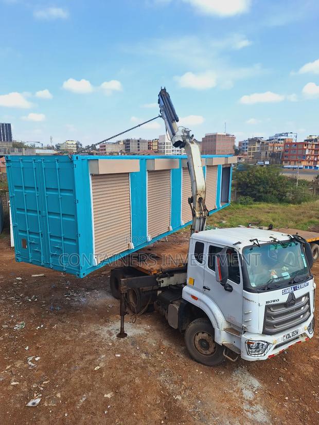 40ft Container Stalls Customized to Customer Satisfaction - main view
