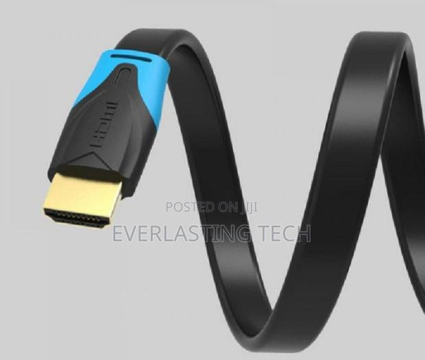 Vention Flat HDMI Cable 5M Black - main view