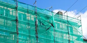 Construction Safety Net 3 × 50m Green