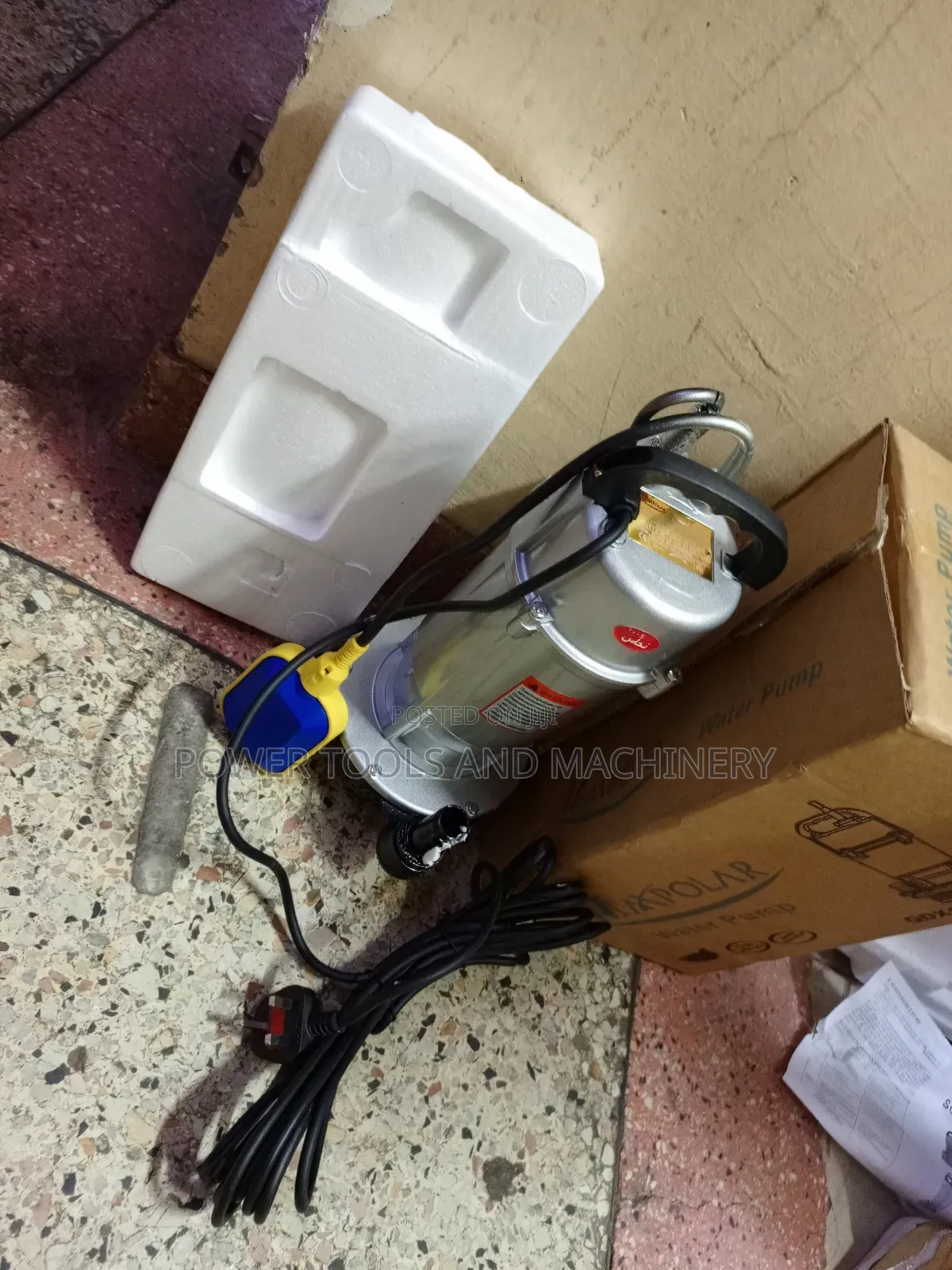 Maxpolar Submersible Water Pump 1.0hp 35m Head