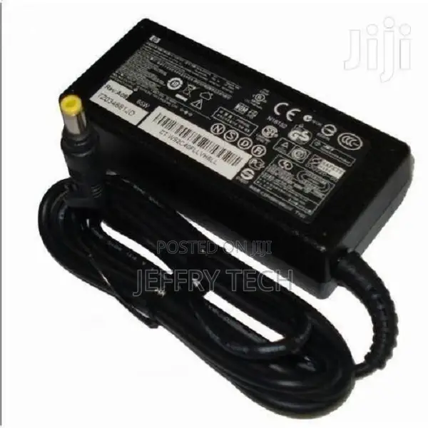 HP AC Adapter HP 18.5V 3.5A Yellow Pin