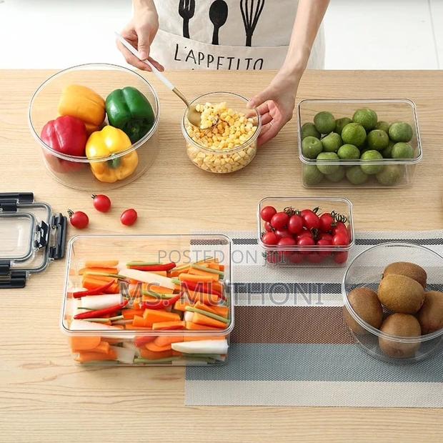 3pcs Acrylic Food Storage Containers - thumbnail 3