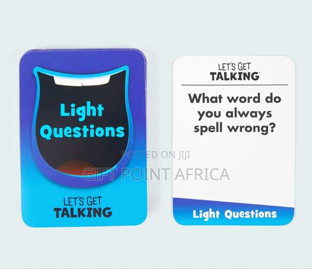 Let's Get Talking Family Card Game - thumbnail 3