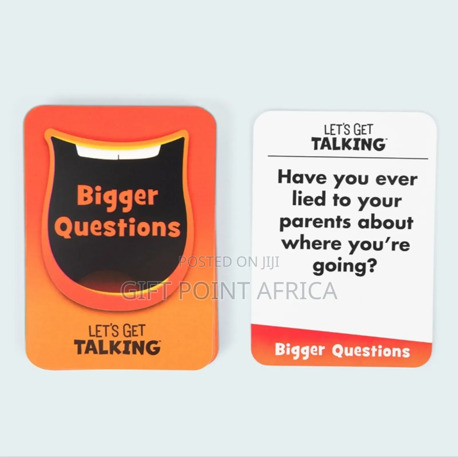 Let's Get Talking Family Card Game