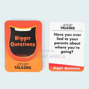 Let's Get Talking Family Card Game