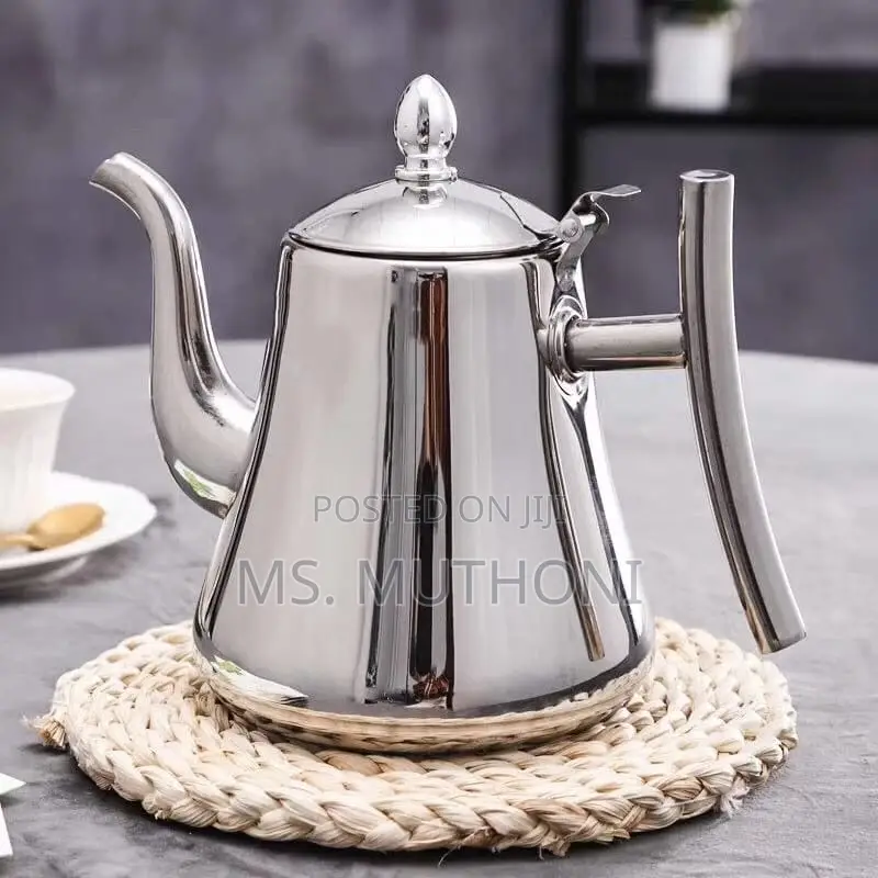 *1.5L Thick Stainless Steel Teapot* *With COFFEE INFUSER*