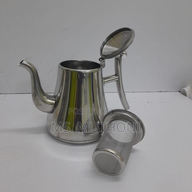 *1.5L Thick Stainless Steel Teapot* *With COFFEE INFUSER* - thumbnail 2