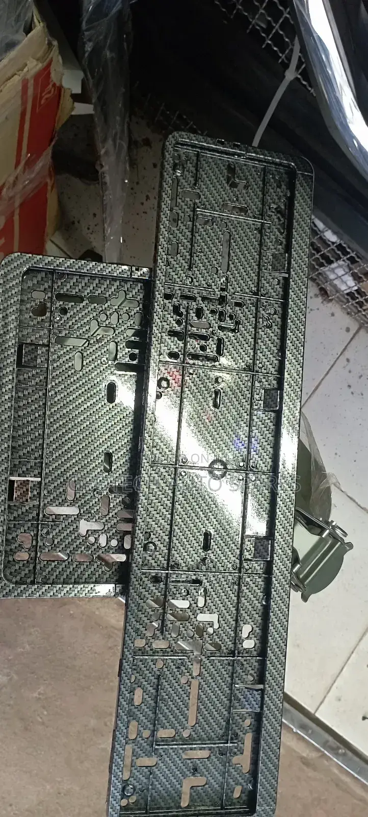 Universal New Gen Carbon Fiber Number Holder . Set