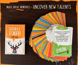 Sotally Tober Party Card Game for Adults