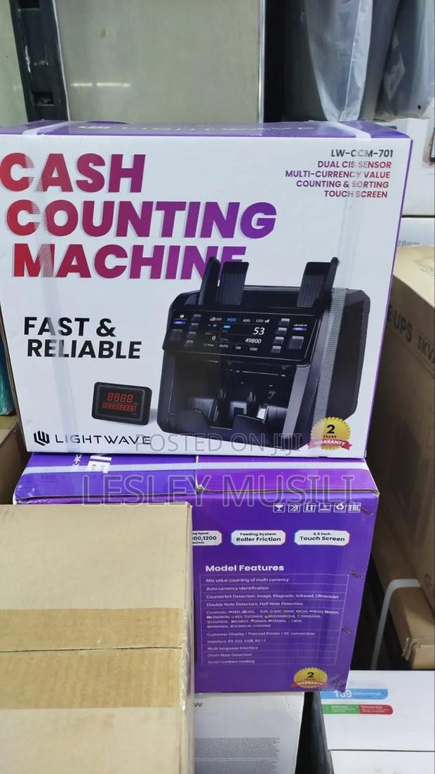 Lightwave CCM – 701 Cash Counting Machine - main view
