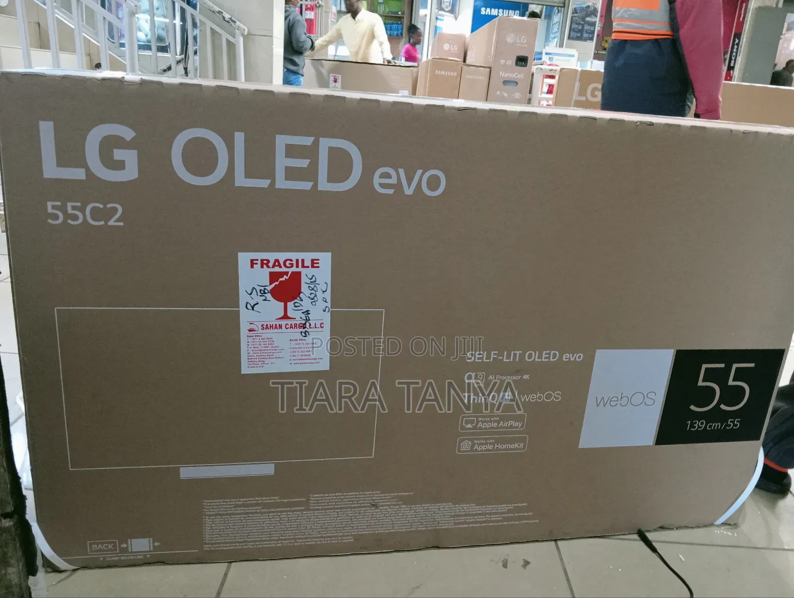 Lg 55" Smart Oled Webos Tv Evo C5