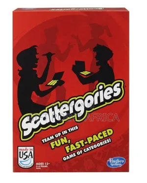 Scattergories Pace Party Game