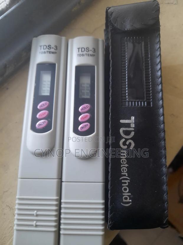 Pool Maintenance TDS Tester - main view