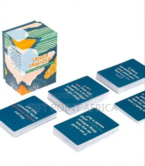 Couples Love Language Card Game
