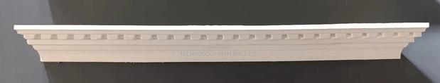 Fiber PU Cornices 4 Inches * 8ft Long. - thumbnail 2