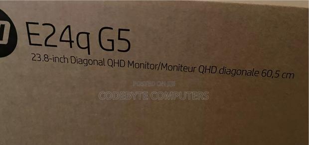 Hp E24q G5 24" Frameless QHD (2560*1440p) IPS Display - main view
