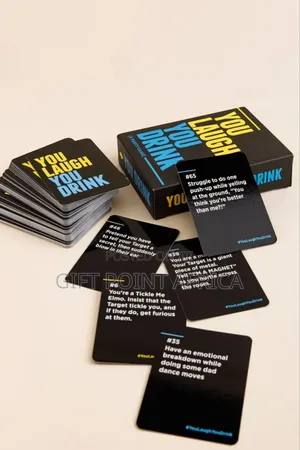 You Laugh You Drink Card Game