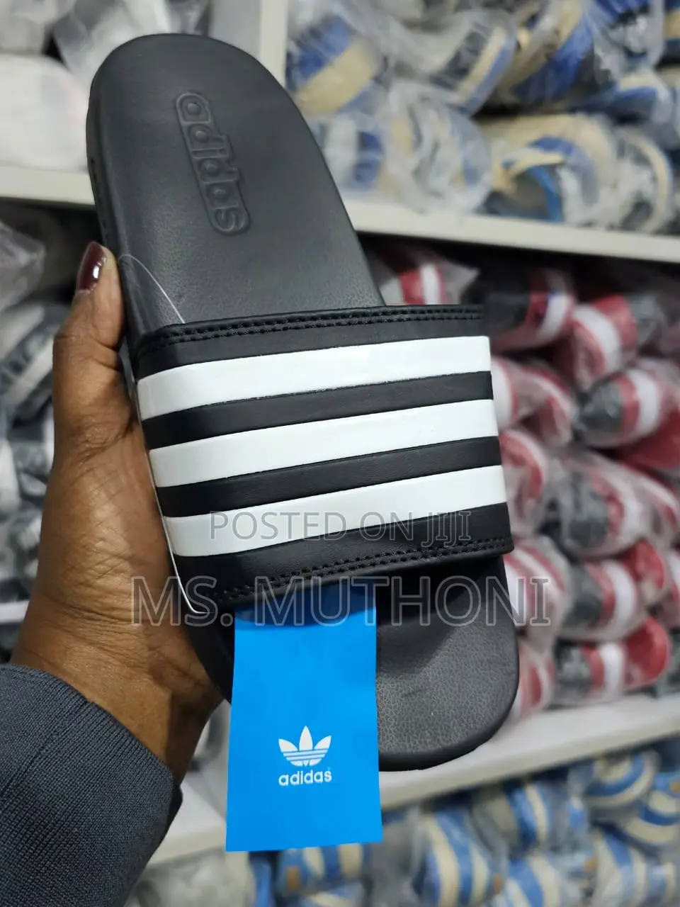 Adidas Adilette Cloudfoam Slides Sizes 40-45