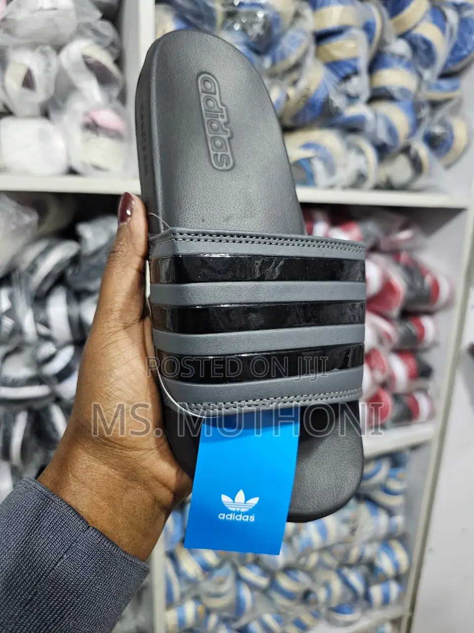 Adidas Adilette Cloudfoam Slides Sizes 40-45