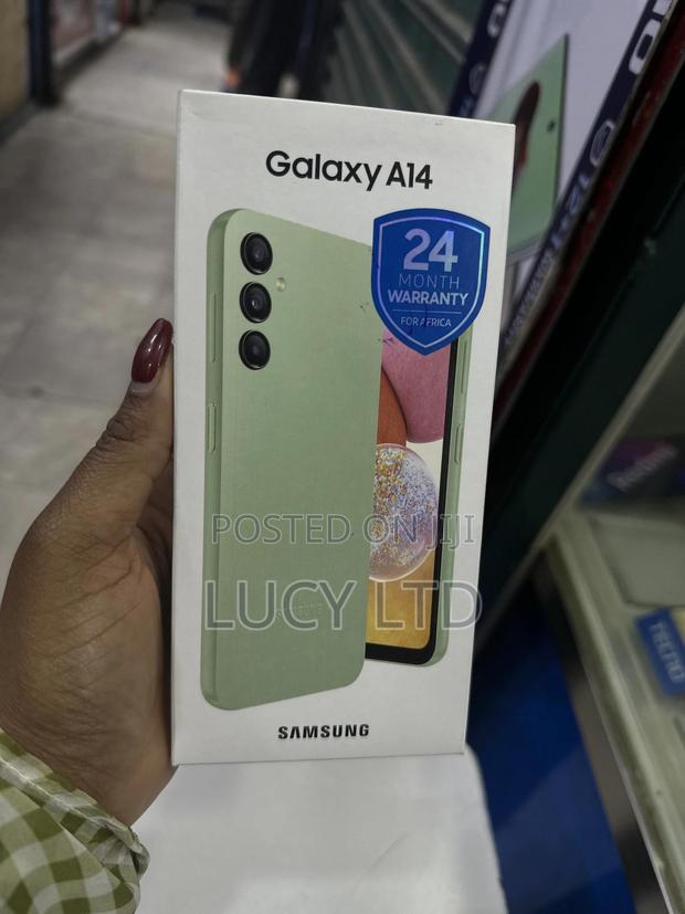 New Samsung Galaxy A14 128 GB Green - main view