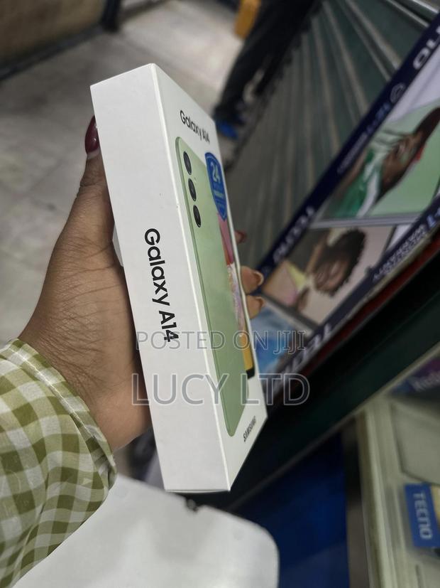 New Samsung Galaxy A14 128 GB Green - thumbnail 2