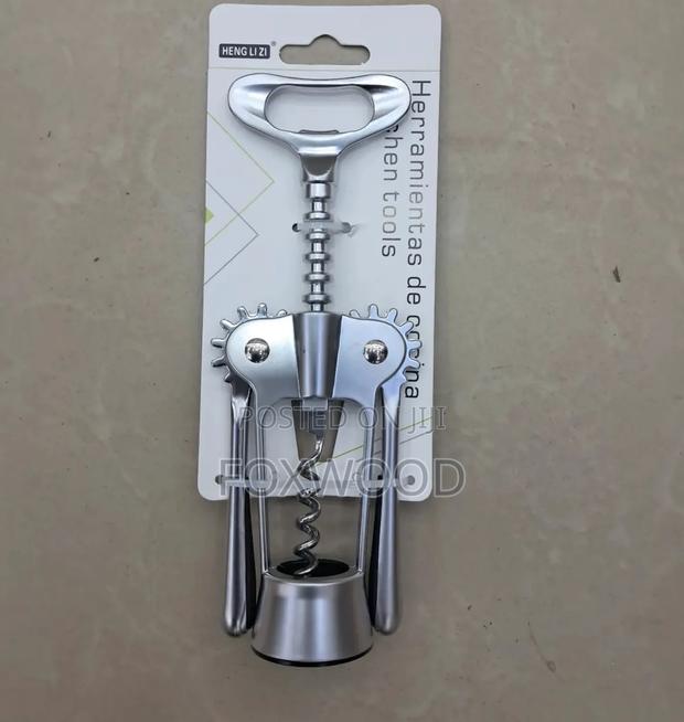 2 in 1 Wine Bottle Cork Puller and Bottle Opener - thumbnail 7