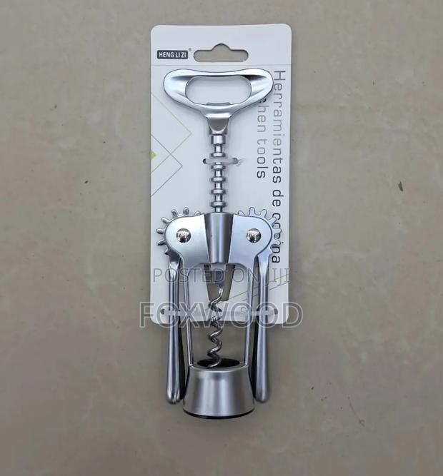 2 in 1 Wine Bottle Cork Puller and Bottle Opener - thumbnail 3