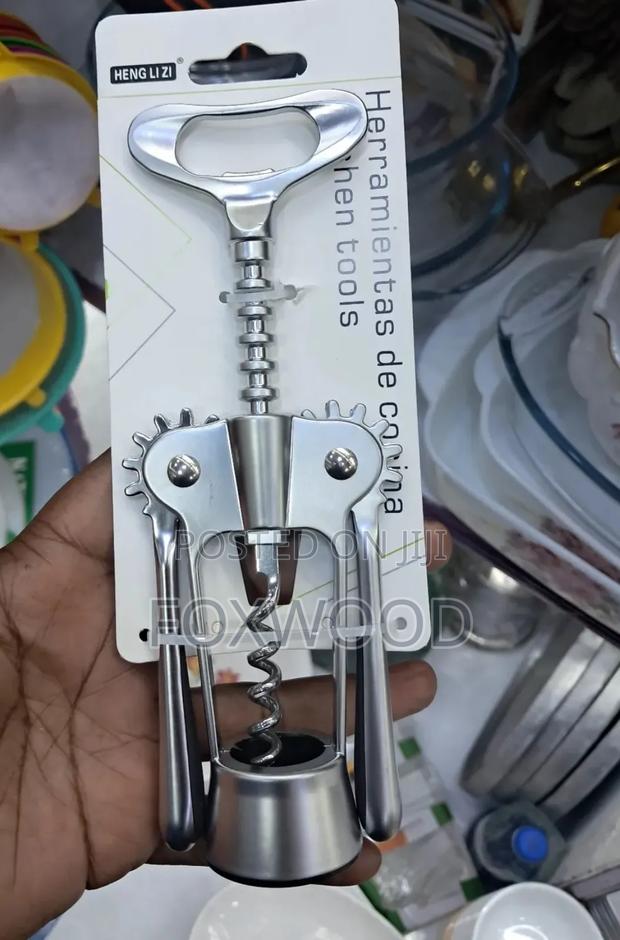 2 in 1 Wine Bottle Cork Puller and Bottle Opener - main view