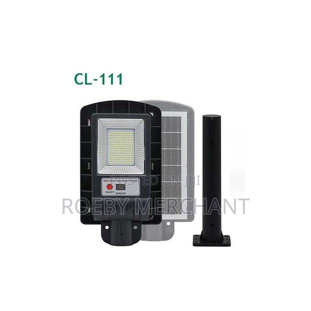Cclamp 120W Solar Powered Street Lamp Dusk to Dawn