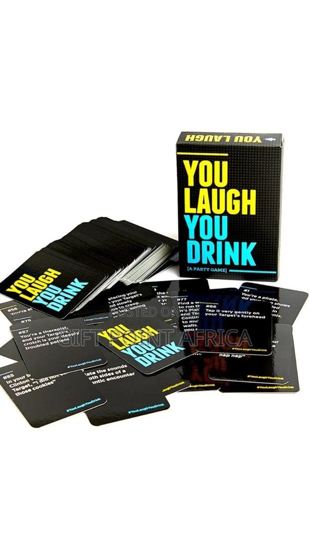 You Laugh You Drink Party Game