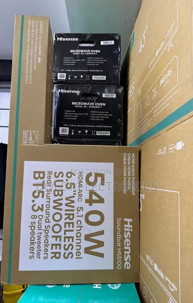 Hisense Hs5100 Soundbar | 5.1 Channel Soundbar