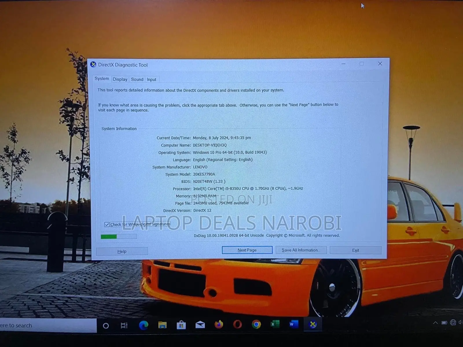Laptop Lenovo ThinkPad X280 16GB Intel Core I5 SSD 256GB