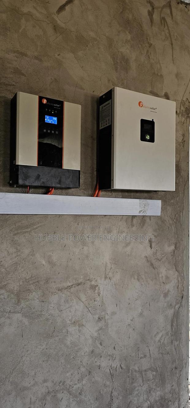 Lithium Battery Hybrid Inverter Solar Panels Installations