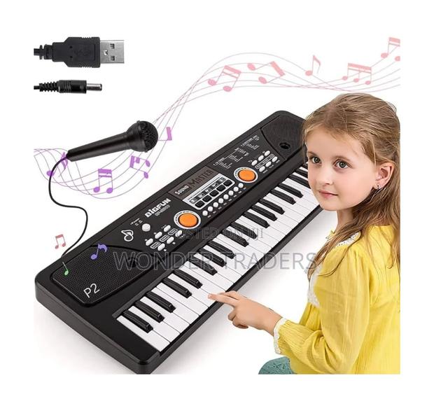 49key Keyboard Piano With Charging Cable - main view