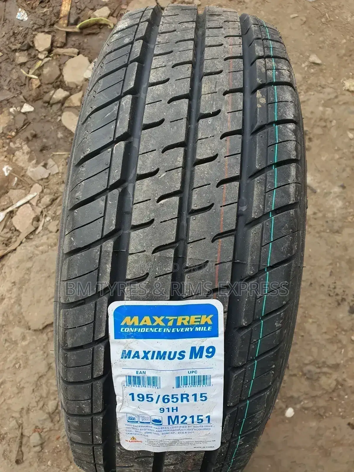 195/65 R15 MAXTREK TYRES (New Technology)